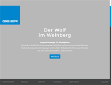 Tablet Screenshot of geier.it